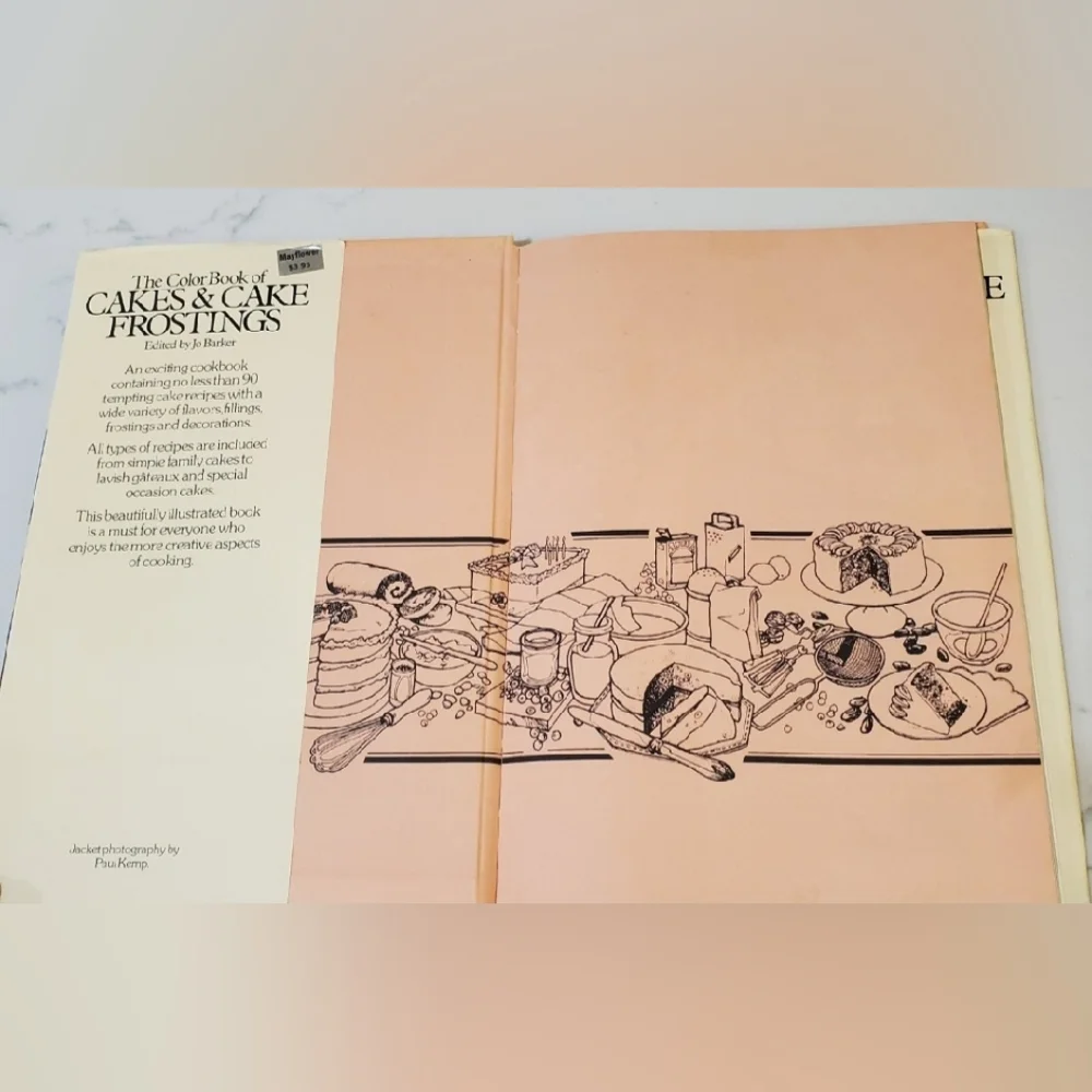 BOGO Vintage.The Color Book of Cakes & Cake Frostings